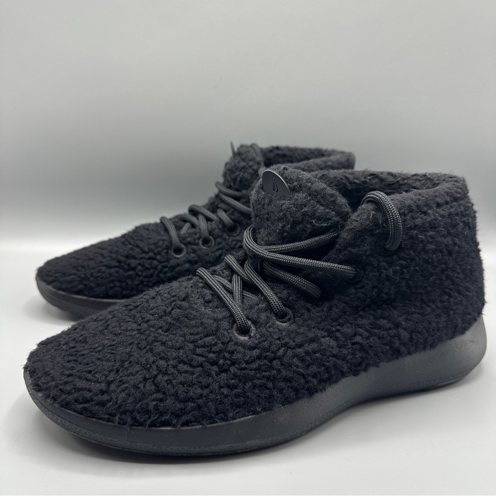 Allbirds Merino Wool Runner-up Fluff Comfort Shoes Sneakers Men’s Size 10 Black